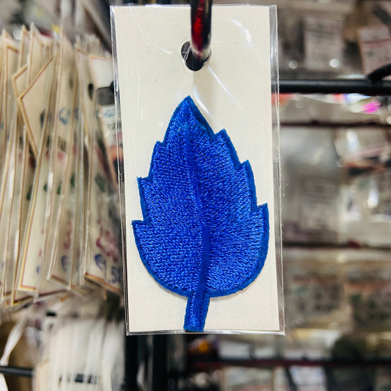 Small Leaf Embroidery Patch | Iron-On Emblem