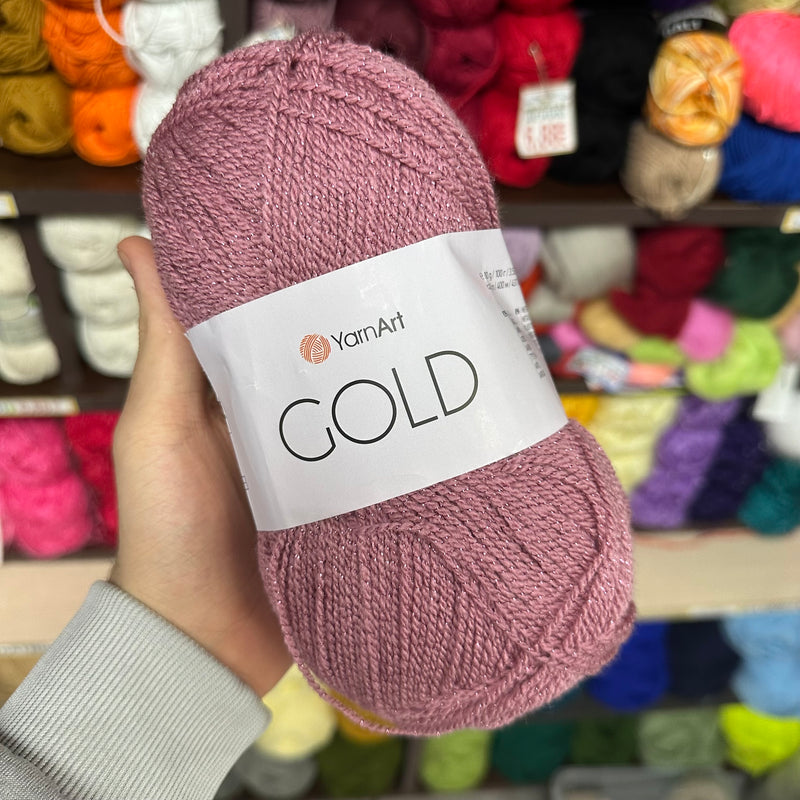 Gold Yarn | Lame Yarn | 6 Colours