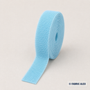 2cm coloured Velcro tape - Light Blue