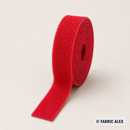 2cm coloured Velcro tape - Red