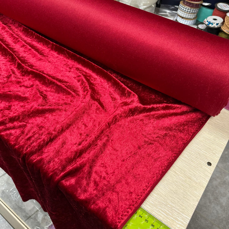 Crushed Velvet Fabric | Width - 150cm