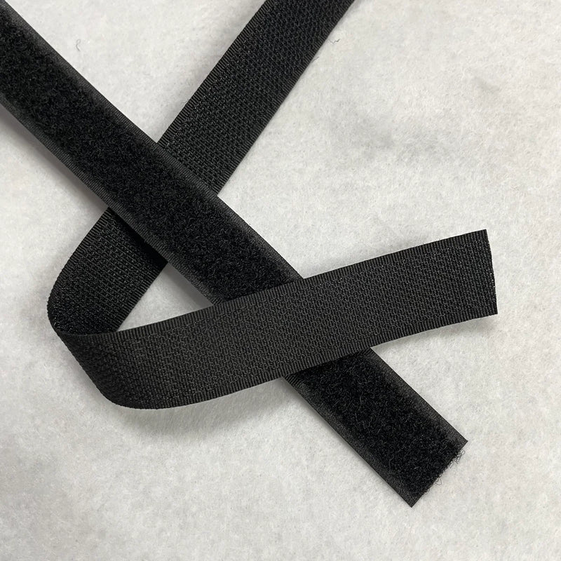 2cm Velcro Sew-On | Black & White