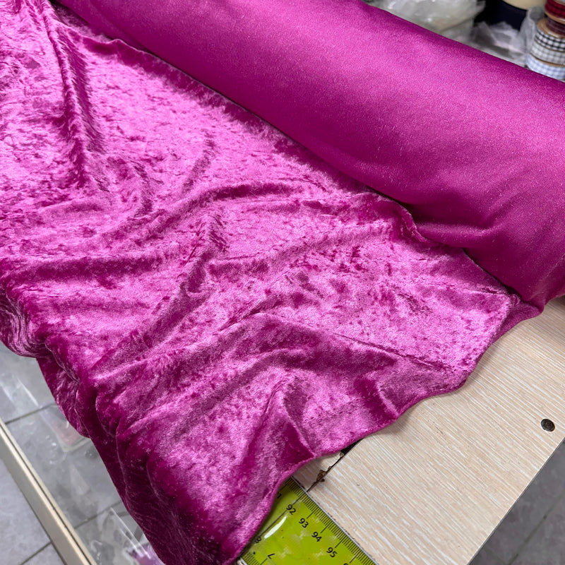 Crushed Velvet Fabric | Width - 150cm