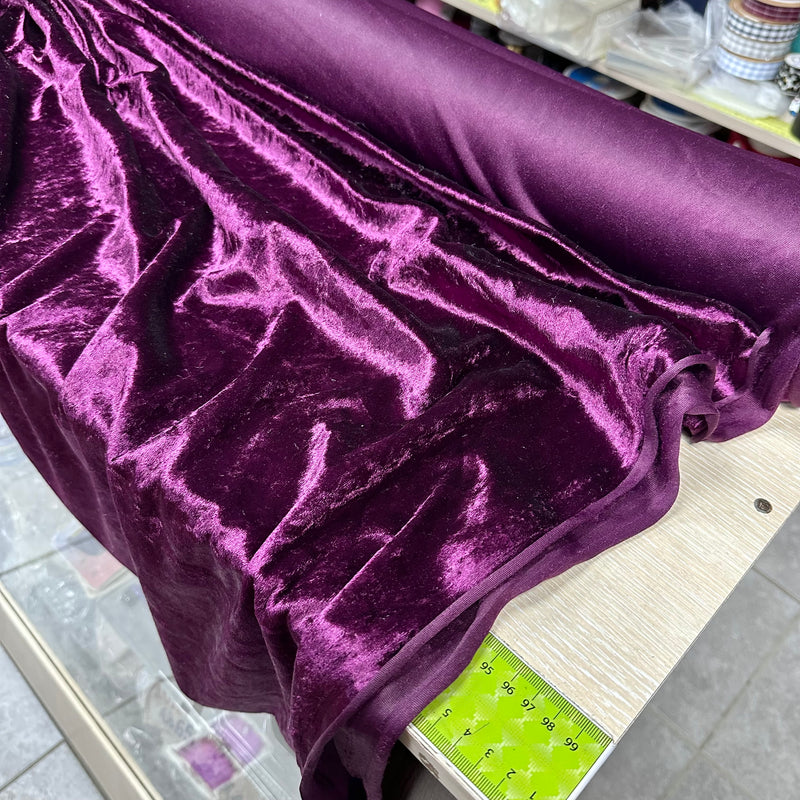 Crushed Velvet Fabric | Width - 150cm