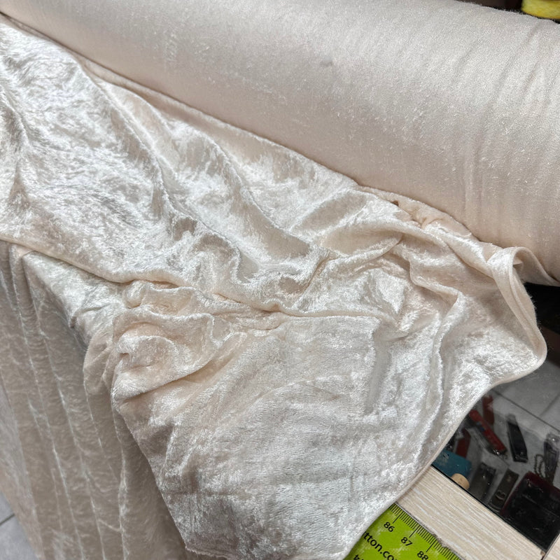 Crushed Velvet Fabric | Width - 150cm