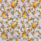 Yellow Roses Cotton Fabric | Width - 115cm