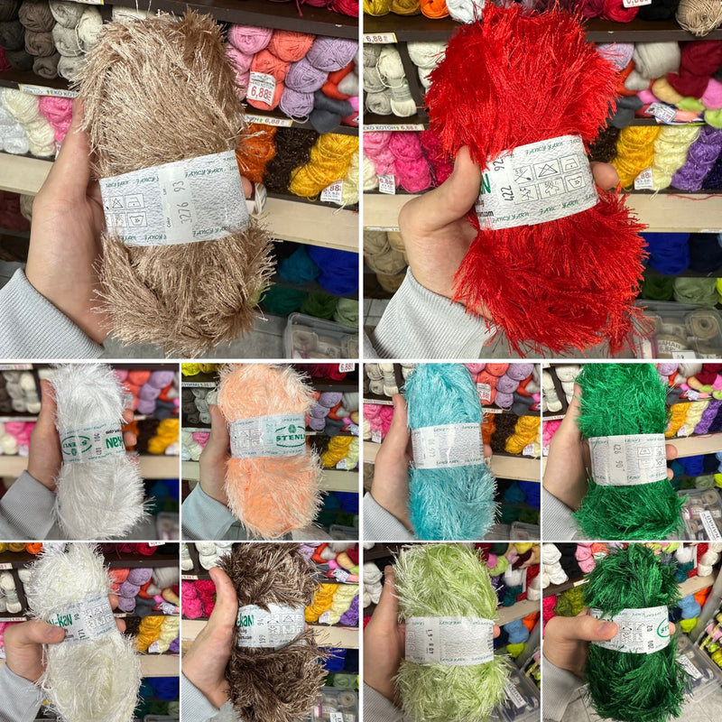 Kan-Kan Yarn | Polyester Yarn | 10 Colours