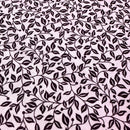 Leafs Floral Cotton Fabric | Width - 115cm