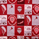 Air Balloon Cotton Fabric | Width - 115cm