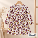 Burgundy Rose & Reindeer Cotton Jersey Fabric – sewing inspiration