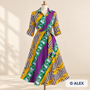 Royal Chain & Feather Cotton Jersey Fabric – sewing inspiration