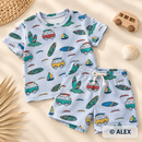 Retro Surf Camper Cotton Jersey Fabric – sewing inspiration