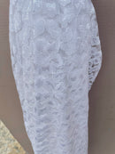 White Lace Fabric | Width - 100cm