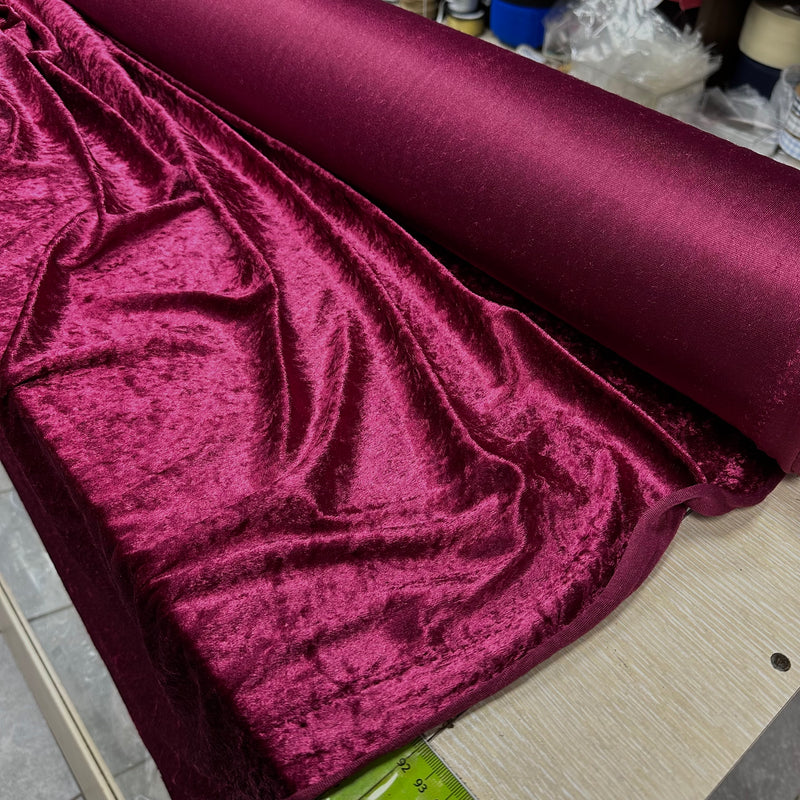 Crushed Velvet Fabric | Width - 150cm