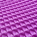 Purple Diamonds Cotton Fabric | Width - 115cm