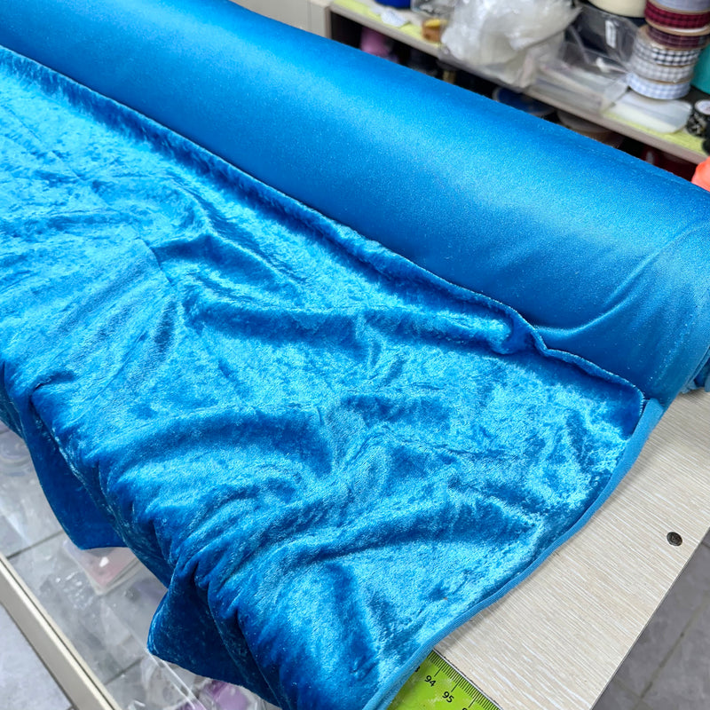 Crushed Velvet Fabric | Width - 150cm
