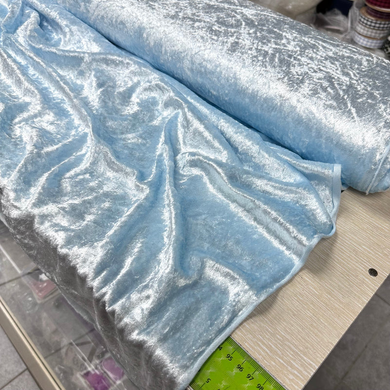 Crushed Velvet Fabric | Width - 150cm