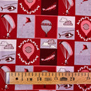 Air Balloon Cotton Fabric | Width - 115cm