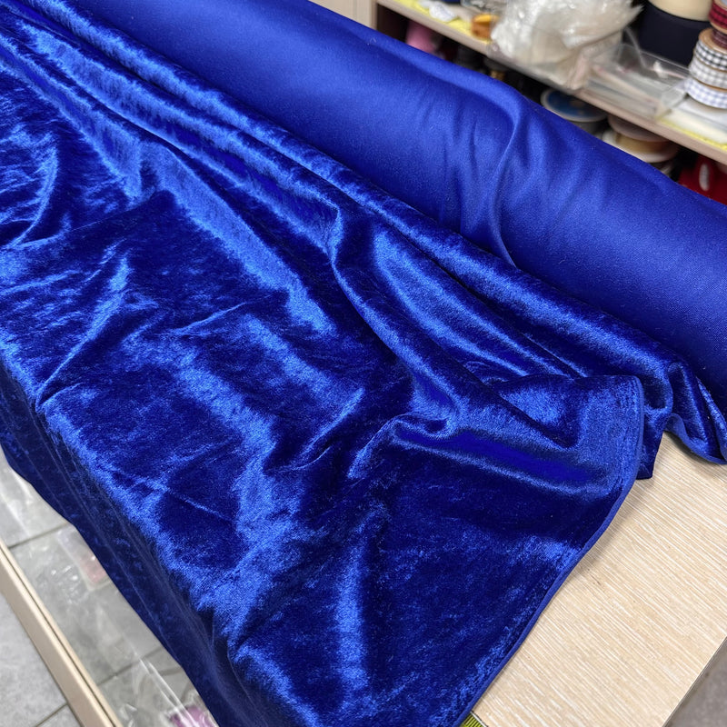 Crushed Velvet Fabric | Width - 150cm