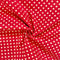 Red Polka Dot 100% Cotton Fabric | Width - 115cm