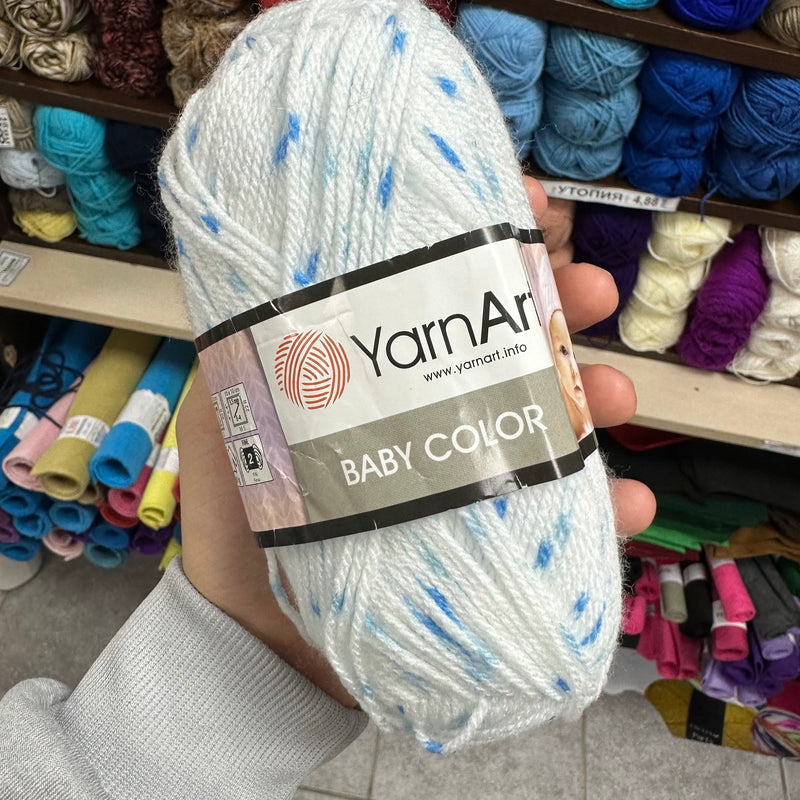 Baby Color Yarn | Acrylic Yarn | 15 Colours