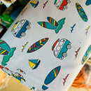 Camper Van Cotton Jersey Fabric | Width - 150cm