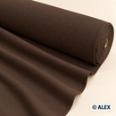 Dark Brown Heavyweight Cotton Fabric — hero