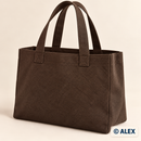 Dark Brown Heavyweight Cotton Fabric — use