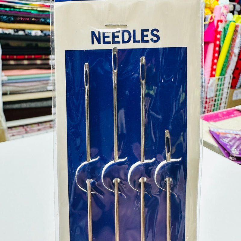 Long Needles | Hand Sewing Needles | 4 Pack