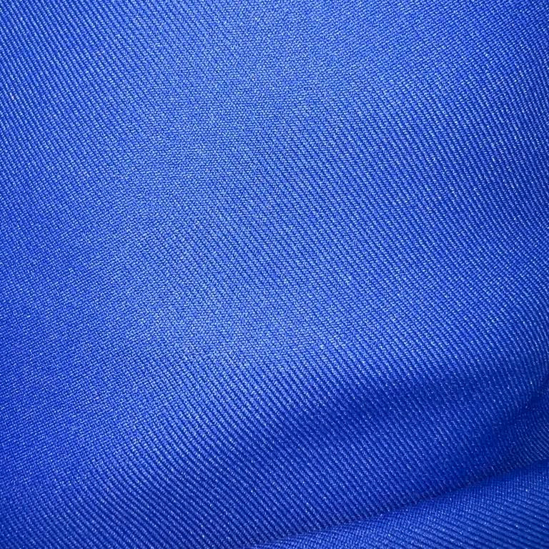 Blue Twill Gabardine Fabric | Width - 150cm