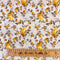 Yellow Roses Cotton Fabric | Width - 115cm