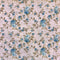 Blue Roses Cotton Fabric | Width - 115cm