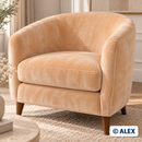 Beige Velvet Upholstery Fabric – sewing inspiration