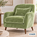 Green Velvet Upholstery Fabric – product use inspiration