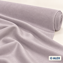 Light Grey Velvet Upholstery Fabric – fabric detail