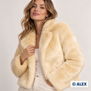 Cream Faux Fur Fabric – product use inspiration