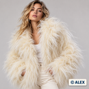 Ivory Long Pile Faux Fur Fabric – product use inspiration