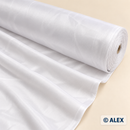 White polyester lining fabric roll
