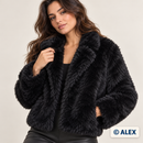 Black Faux Fur Fabric – product use inspiration