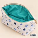Blue Green polyester lining fabric sewing inspiration
