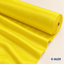 Yellow polyester lining fabric roll