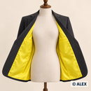 Yellow polyester lining fabric sewing inspiration