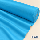 Blue polyester lining fabric roll