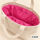Pink polyester lining fabric sewing inspiration