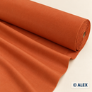 Brick Orange polyester lining fabric roll