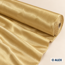 Gold polyester lining fabric roll