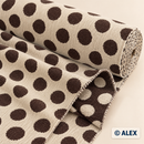 Double-Sided Brown Spots Upholstery Fabric — hero