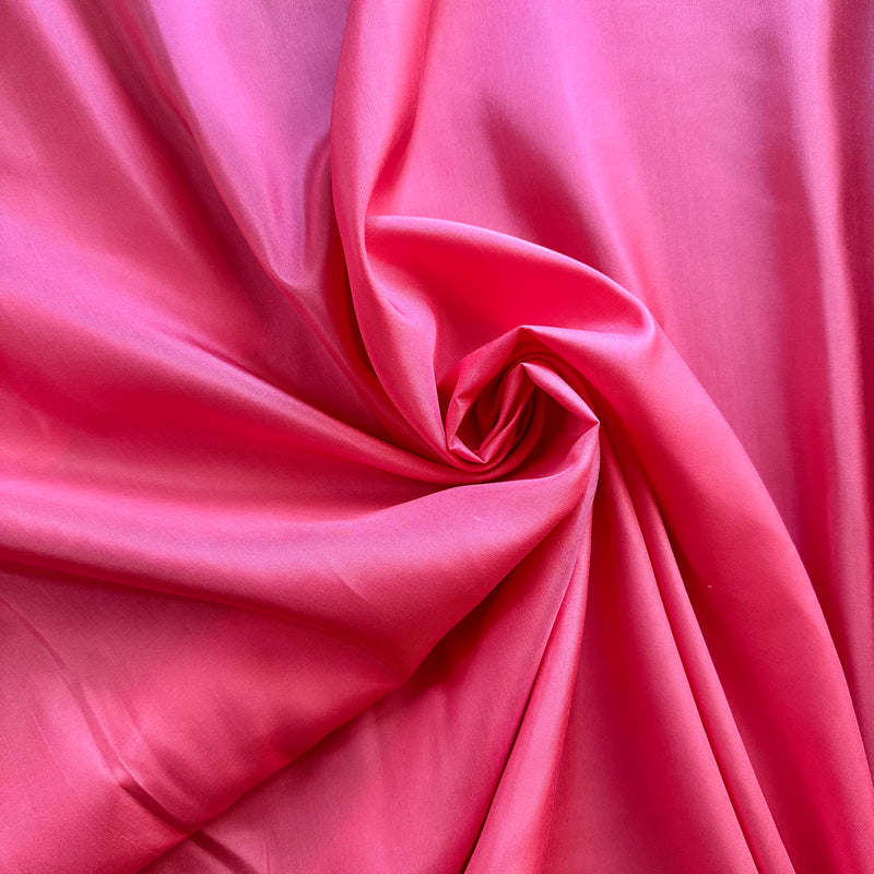 Pink Silk Fabric | Width - 90cm