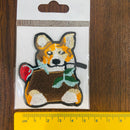 Corgi Dog Embroidery Patch | Iron-On Emblem