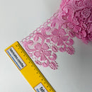 Pink Brussels Lace Trim – 100mm